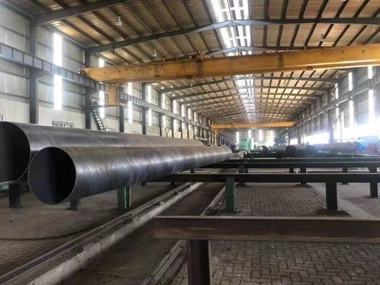 SSAW Spirale Saldato Pipe Making Machine Front Swing Spirale Pipe Mill