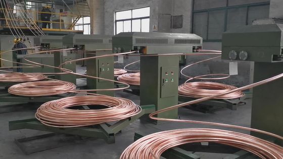 Macchina di stagno di rame a monte continuo 8000 tonnellate per cavi in PVC